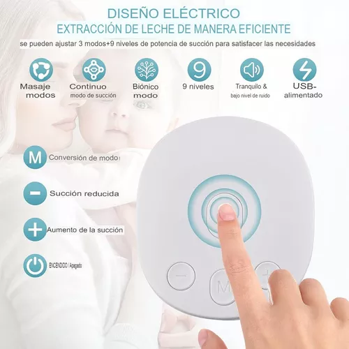 Extractor de Leche Eléctrico Doble Recargable – Comfort Plus