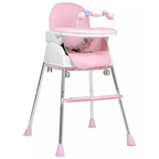 Silla Comedor para Bebé 4 en 1 Ajustable con Ruedas – Grow Plus