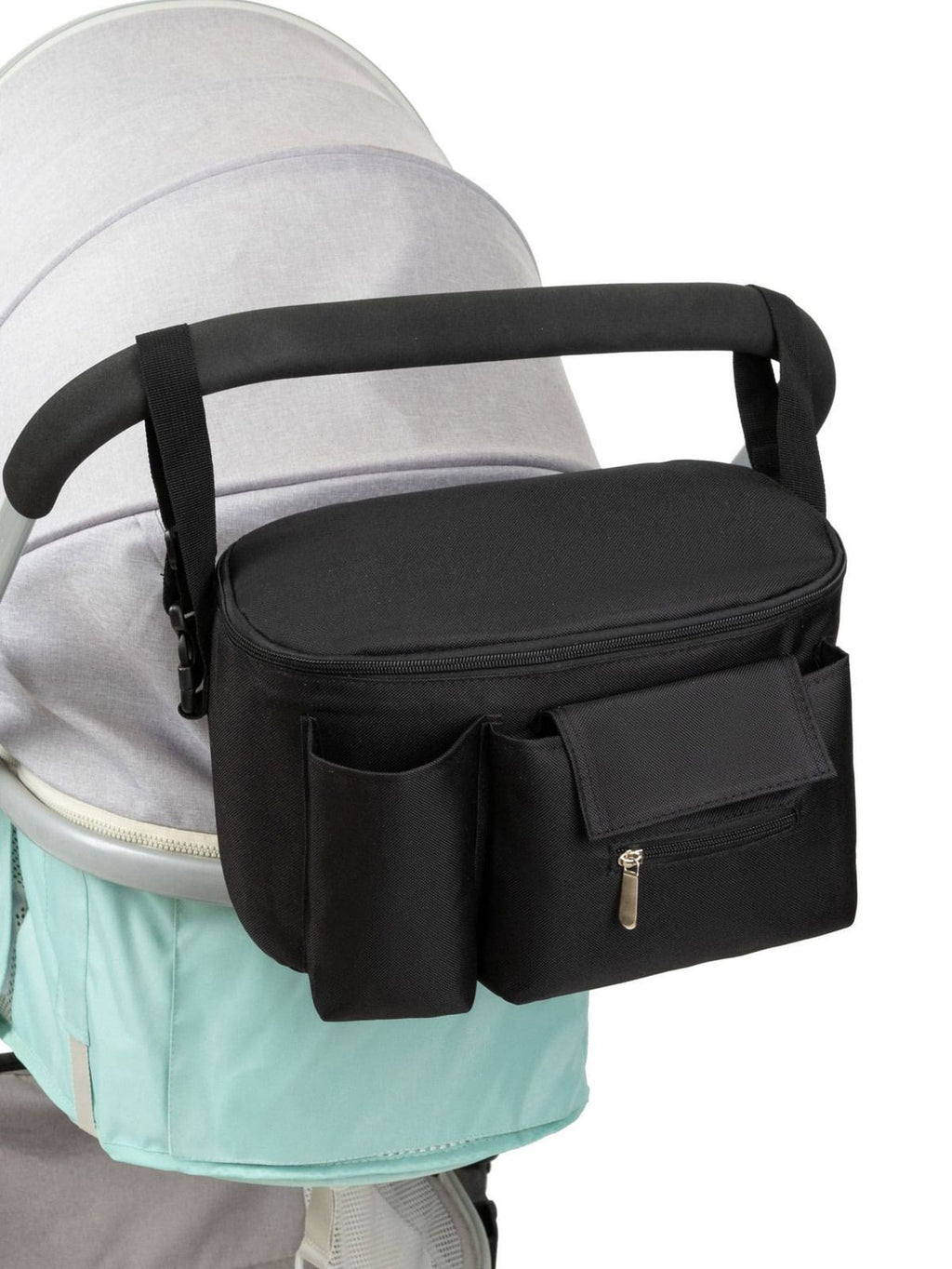 PAÑALERA DE COCHE + CHUPO DE FRUTA / Pañalera térmica organizadora