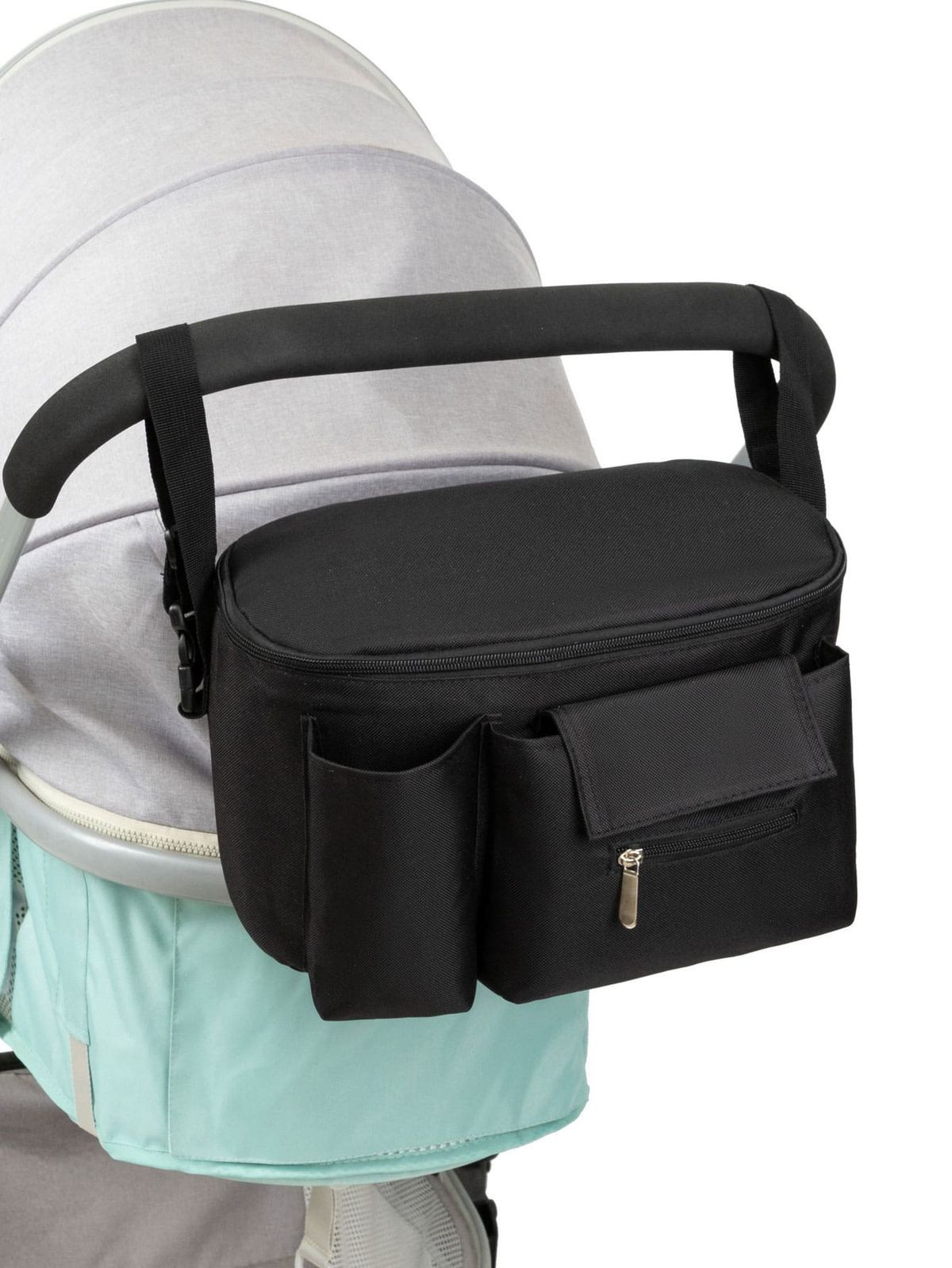 PAÑALERA DE COCHE + CHUPO DE FRUTA / Pañalera térmica organizadora