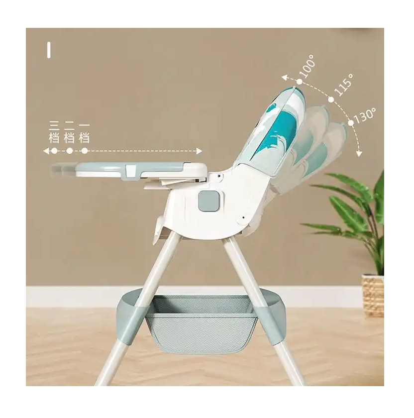 Silla Comedor Milo 2 en 1 con Mecedora y Ruedas