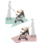 Coche de Bebé Reversible 3 en 1 con Capota – Urban