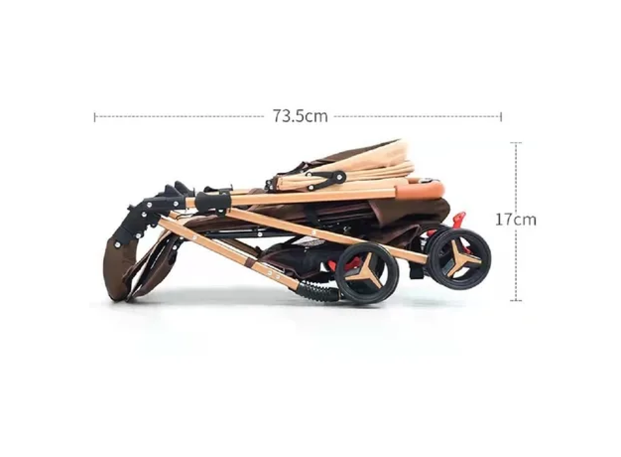 Coche de Bebé Reversible 3 en 1 con Capota – Urban