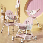 Silla Comedor para Bebé 3 en 1 con Función Mecedora – Grow Comfort