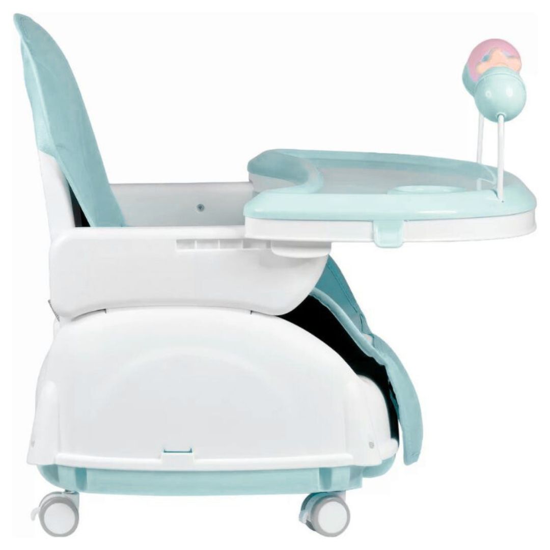 Silla Comedor para Bebé 4 en 1 Ajustable con Ruedas – Grow Plus