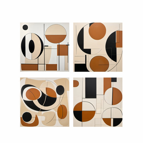 Cuadro Modular Canvas Serie Contemporánea · 4 Piezas