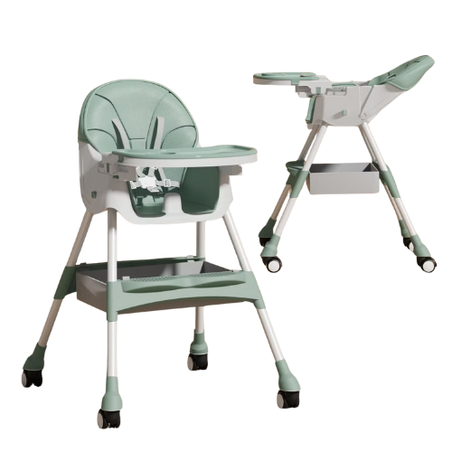 Silla Comedor Luna 3 en 1 Reclinable para Bebé