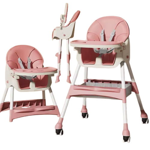 Silla Comedor Luna 3 en 1 Reclinable para Bebé