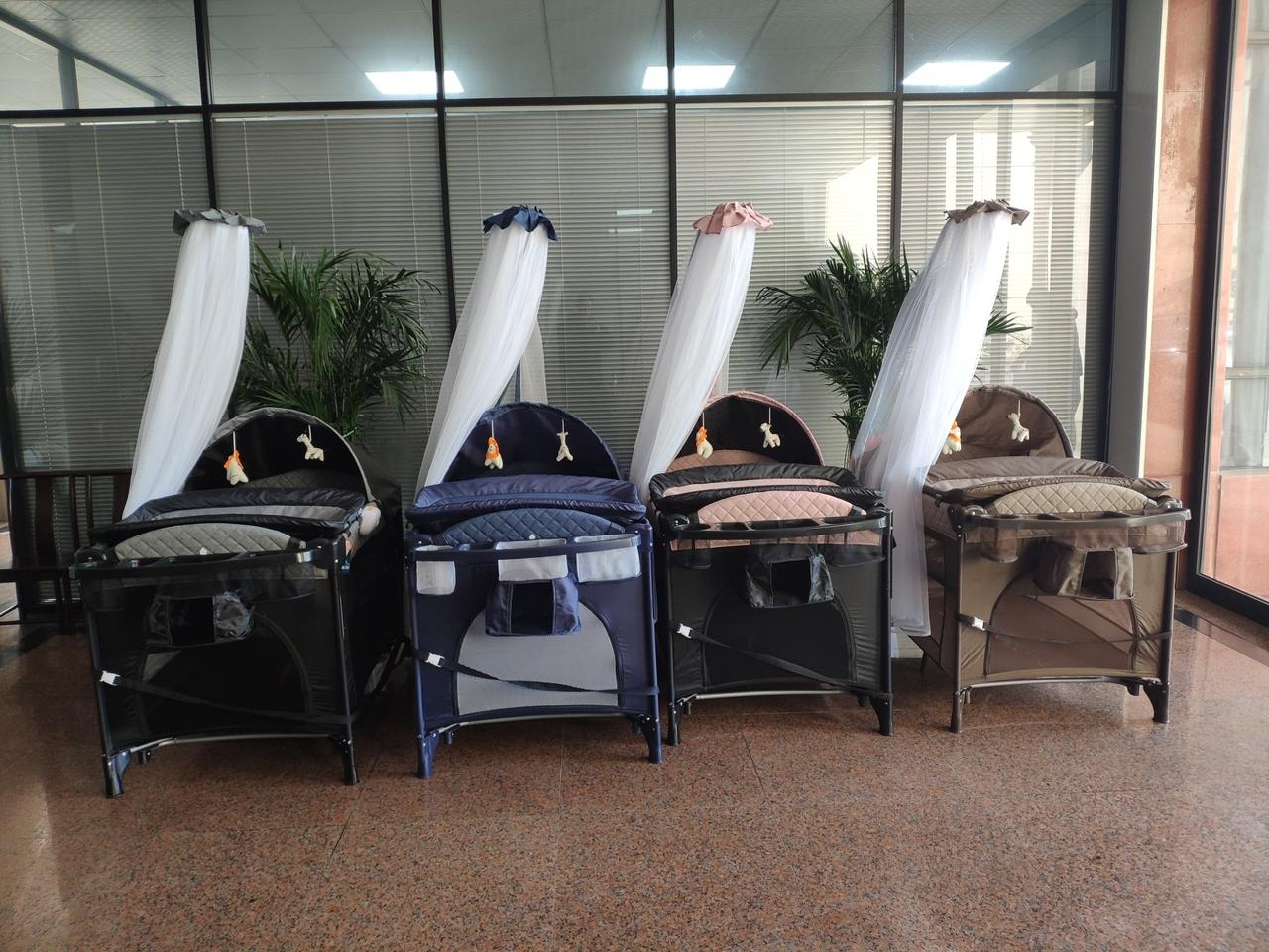 Cuna Corral Lior 3 en 1 con Toldillo y Accesorios