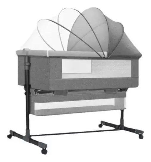 Cuna Colecho Sora Ajustable con Mecedora y Mosquitero