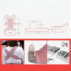 Cargador Ergonómico con Soporte Lumbar y Malla Transpirable – Comfort Flex
