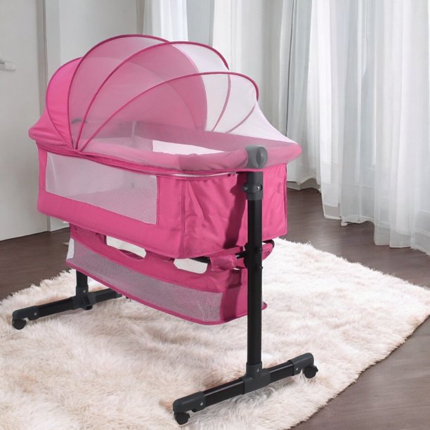 Cuna Colecho Sora Ajustable con Mecedora y Mosquitero