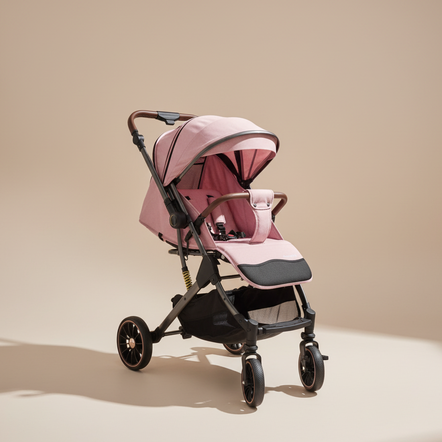 Coche de Bebé Ultraliviano Tipo Maleta con Accesorios – Travel Max