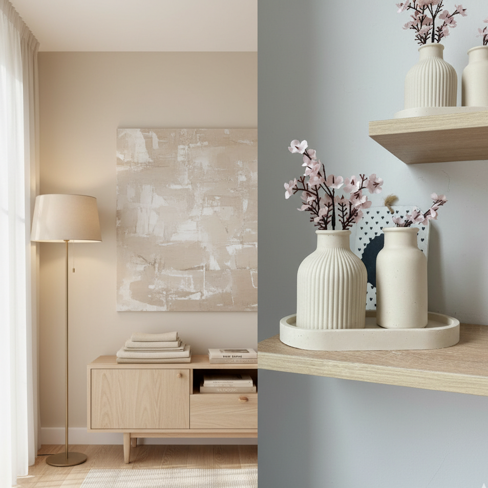 Set de Floreros Escultóricos Lume