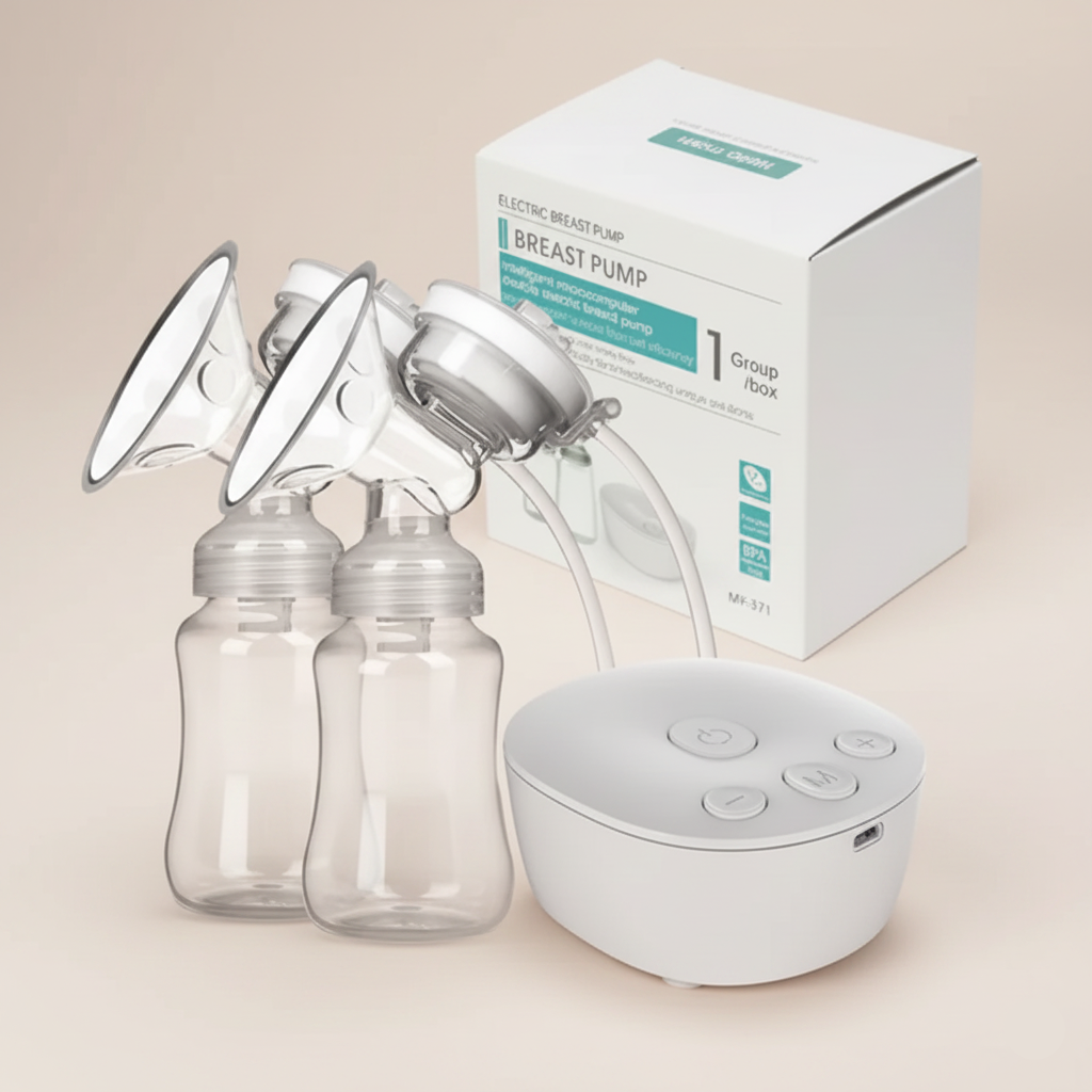 Extractor de Leche Eléctrico Doble Recargable – Comfort Plus