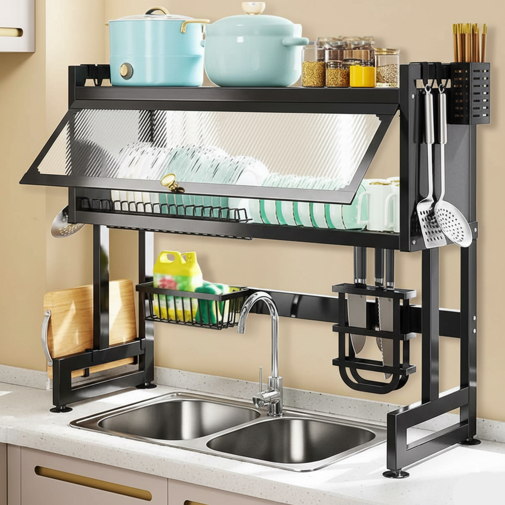 Escurridor de Cocina Multifuncional Metálico