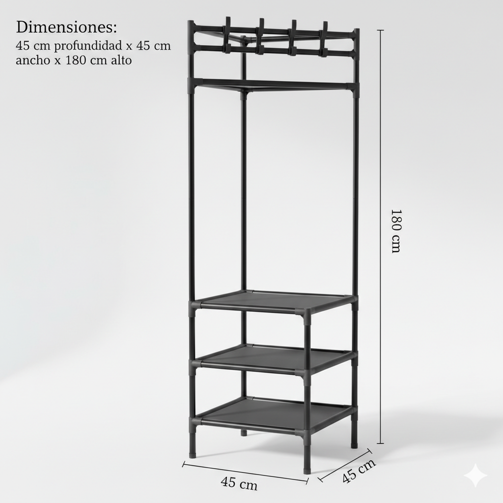 Organizador Esquinero de Ropa Arven