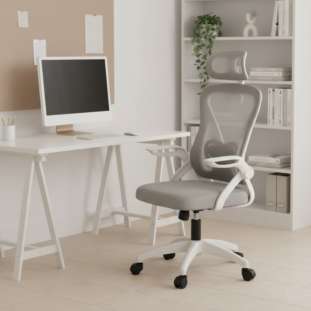 Silla Ejecutiva Nadia Gris