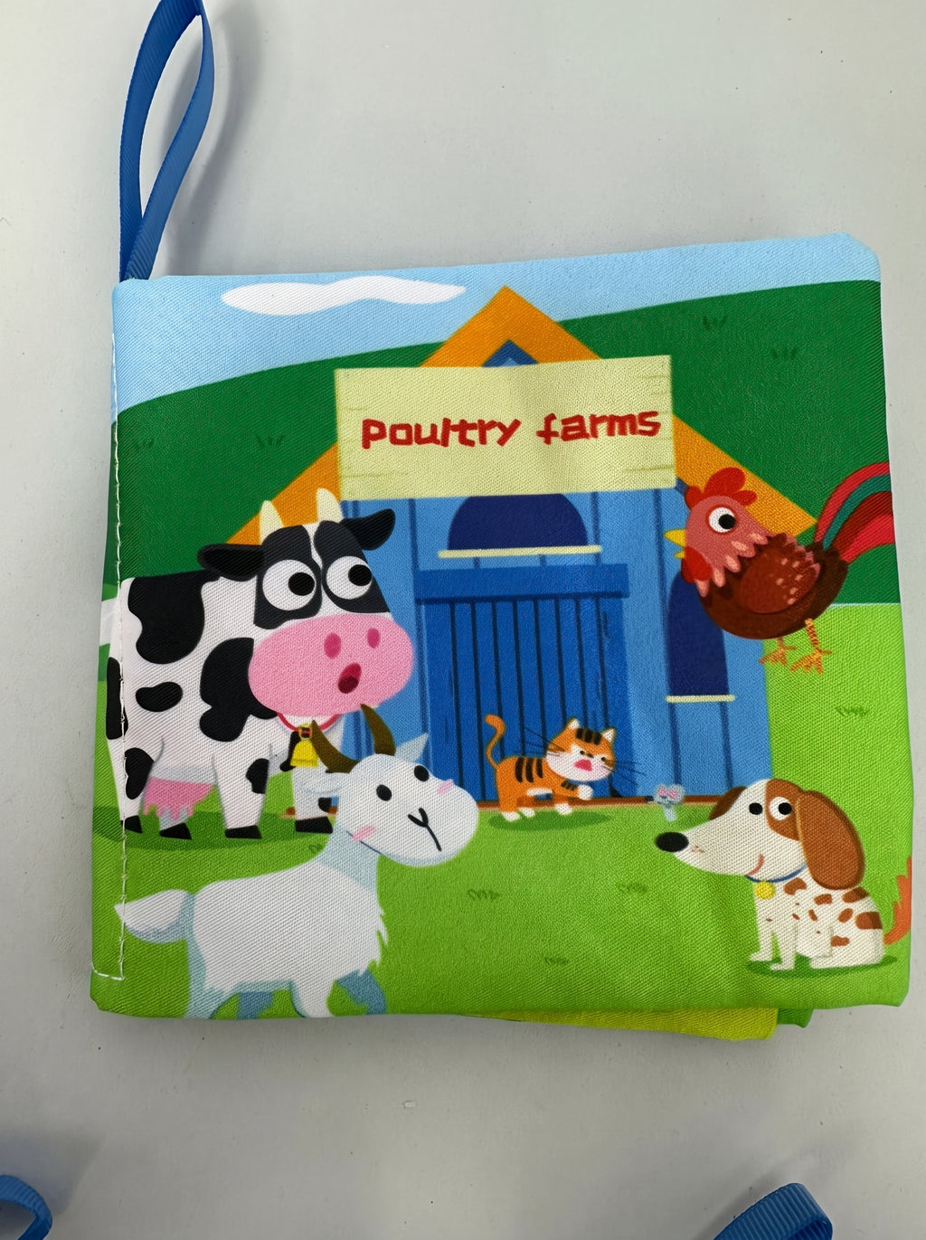 LIBRO SENSORIAL DE TELA PARA BEBÉ / estimulación temprana y aprendizaje