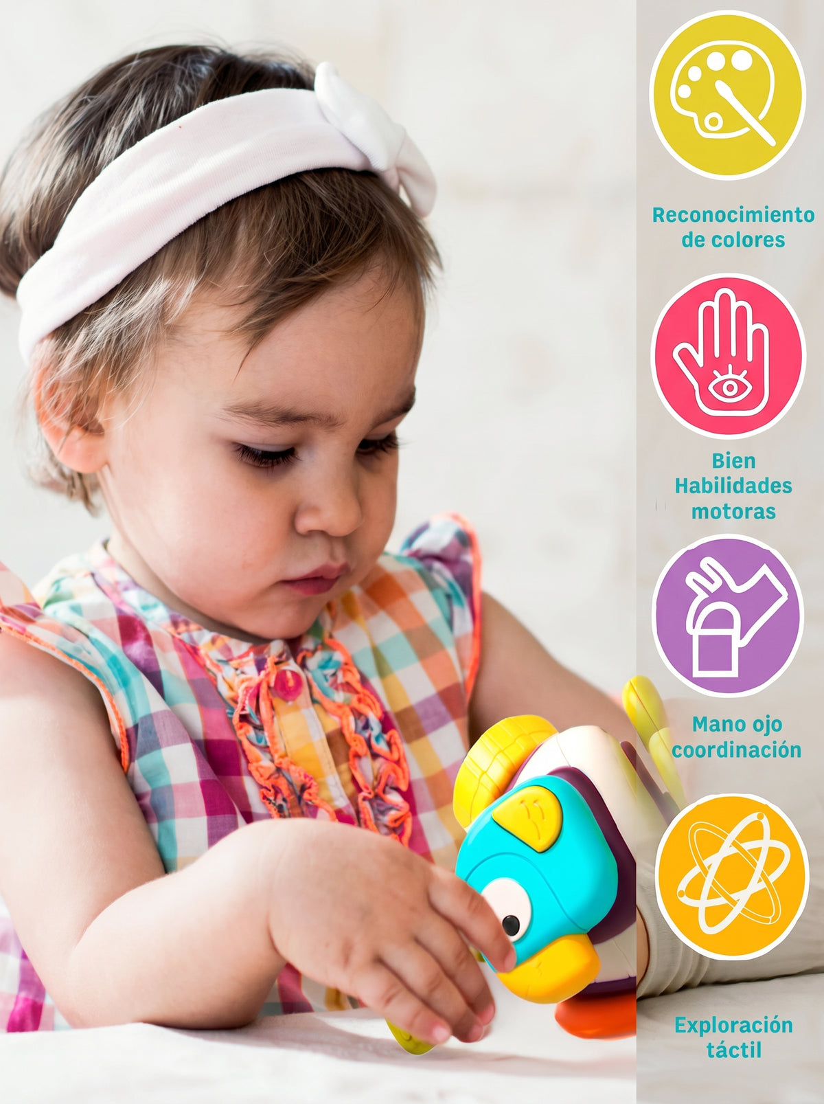 JUGUETE DIDACTICO MONTESORI / estimulación sensorial para bebés