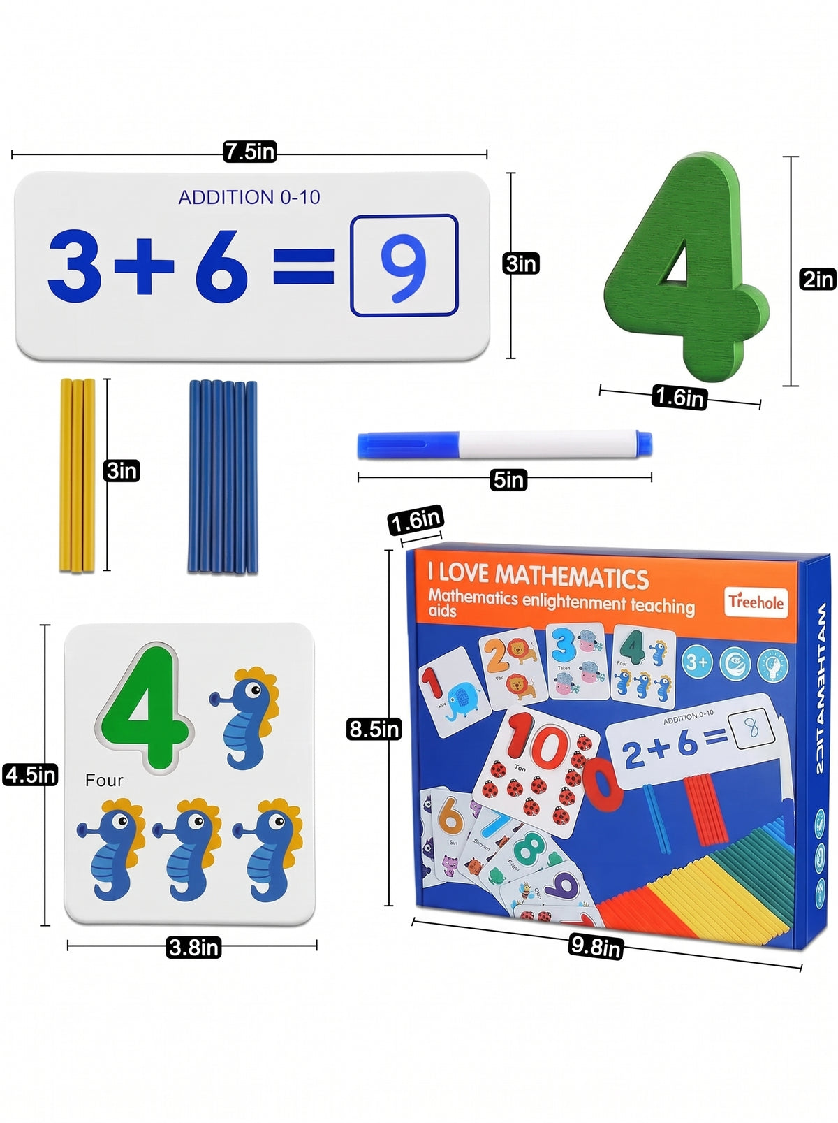 JUEGO MATEMATICO MONTESORI / aprende números y a contar